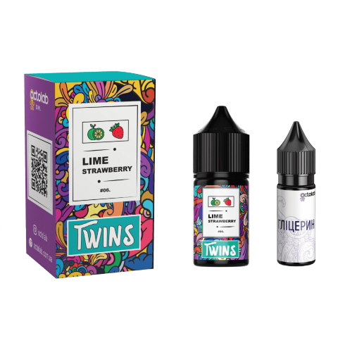 TWINS - Lime Strawberry (30 ml.)  