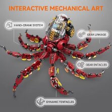 Конструктор блоковый OCTOPUS Осьминог (модель T2010А)
