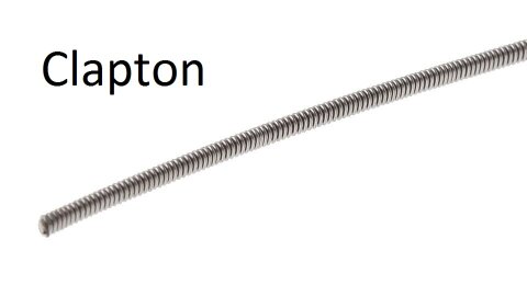 Готовая проволока Clapton SS (Нержавеющая сталь) 1 метр  
