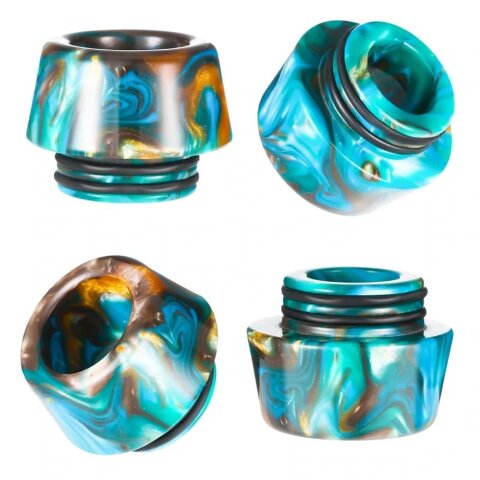 Дрип тип (Drip Tip) 810 Bore Wide GREEN