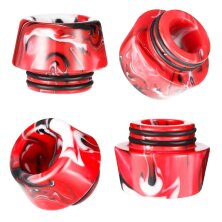 Дрип тип (Drip Tip) 810 Bore Wide RED