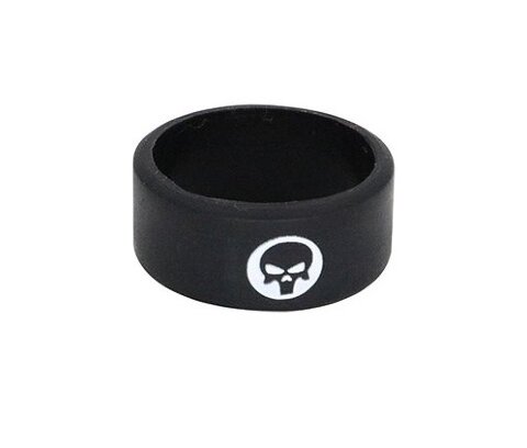 Вейп бэнд (Vape Band) черный SKULL 22x10 мм.  