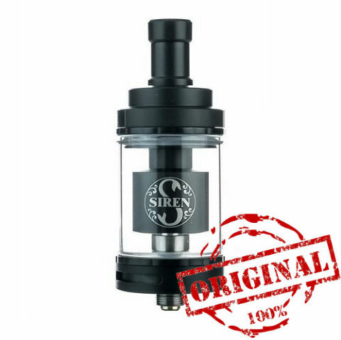 Обслуживаемый атомайзер Digiflavor Siren 2 MTL GTA 24 mm. 4.5ml Black (Оригинал)  