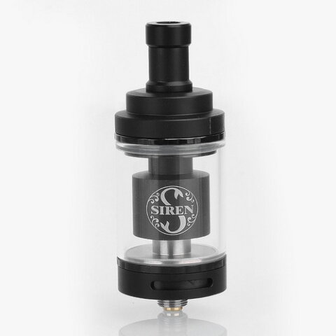Обслуживаемый атомайзер Digiflavor Siren 2 MTL GTA 24 mm. 4.5ml Black (Оригинал)  