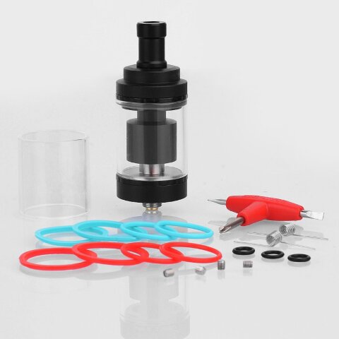 Обслуживаемый атомайзер Digiflavor Siren 2 MTL GTA 24 mm. 4.5ml Black (Оригинал)  