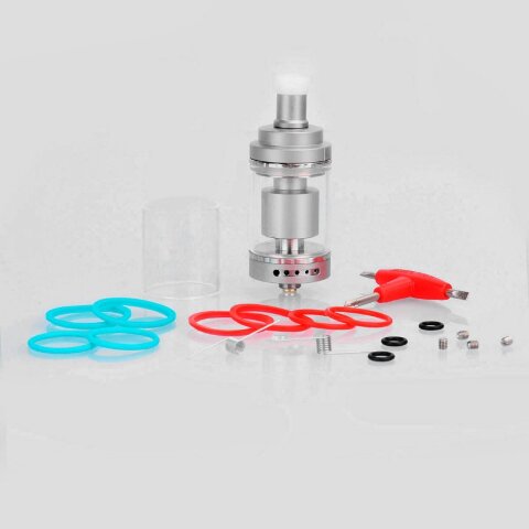 Обслуживаемый атомайзер Digiflavor Siren 2 MTL GTA 24 mm. 4.5ml Silver (Оригинал)  