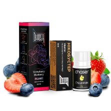 Набор CHASER BLACK - Strawberry Blueberry 50 mg (30 ml.)