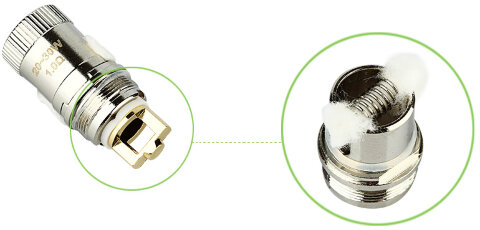 RBA база Eleaf MELO 2 / MELO 3 / iJust 2 / iJust S / LEMO 3 ECR (Оригинал)