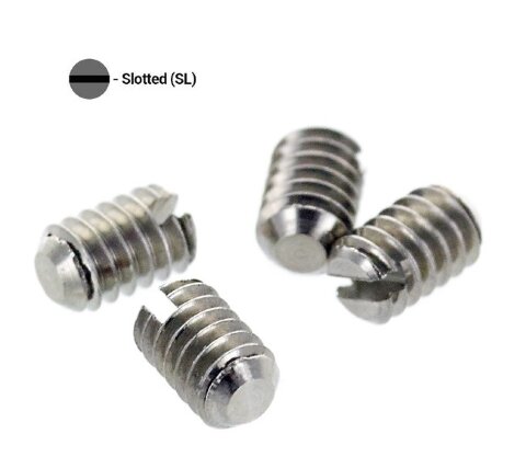 Запасные винты (плоская отвертка) - M2.5x5 мм. (2 шт)