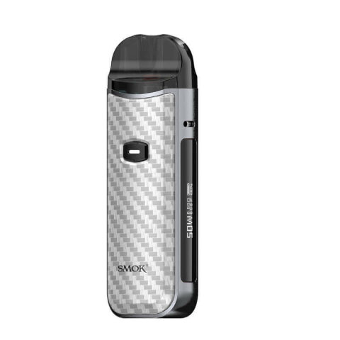 SMOK Nord 50W 1800mAh Silver Carbon Fiber (Оригинал)  