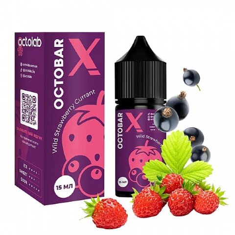 OCTOBAR X - Wild Strawberry Currant (30 ml.)