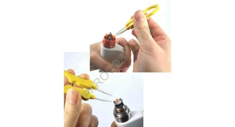 Керамический пинцет (Керамика + Тефлон)  