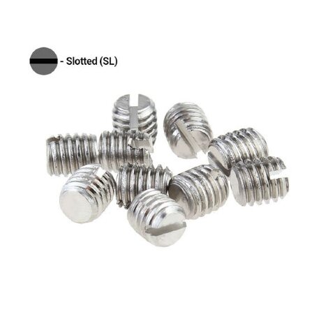 Запасные винты (плоская отвертка) - M3x3 мм. (2 шт)