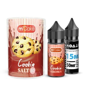 Набор M-CAKE SALT - Cookie - Печенье 50 mg. (30 ml.)