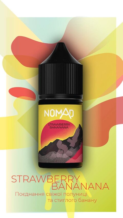 Nomad - Strawberry Bananana (30 ml.)  